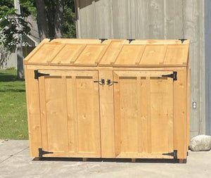 #LGS300 Large Garbage Bin Shed