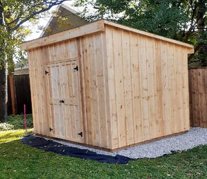 #130 Style Slant Roof Shed - Maxwell Garden Centre