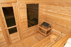 #CTC22LU White Cedar Luna Sauna - Maxwell Garden Centre