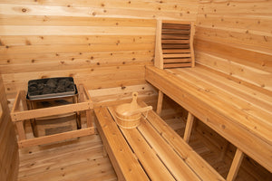 #CTC22LU White Cedar Luna Sauna - Maxwell Garden Centre