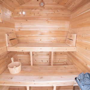 #CTC66W Granby Cabin Sauna 6x6'