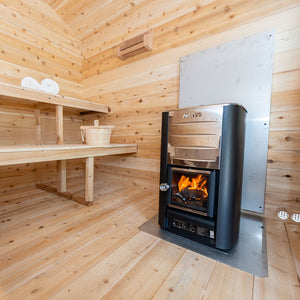 #CTC88W Georgian Cabin Sauna 8x8'