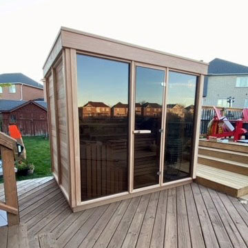 CU670 Pure Cube Outdoor - Clear Red Cedar