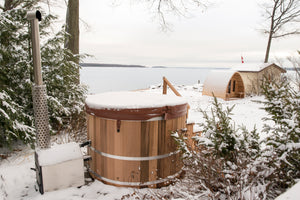 48'' Red Cedar Hot Tub - Maxwell Garden Centre