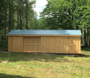 #147 12x24' Storage Shed Shed - Maxwell Garden Centre