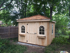#114 Style Cottage Roof Garden Shed
