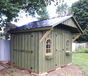 #112 Style Garden Shed - Maxwell Garden Centre