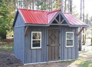 #108 Style Garden Shed 9x12' - Maxwell Garden Centre