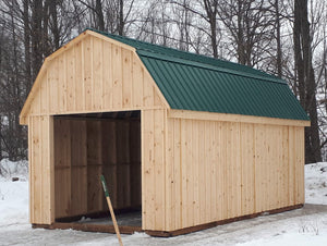 #109 Barn Style Shed 12' x 24'