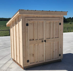 #LGS460 4x6 Garbage Bin Shed