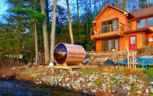 Panoramic View Barrel Saunas - Maxwell Garden Centre