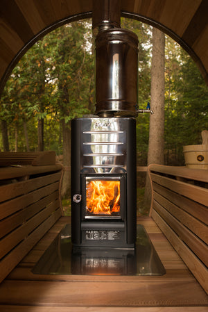 Panoramic View Barrel Saunas