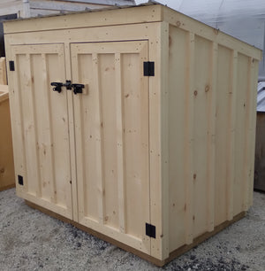 #LGG465 Grey Highlands Garbage Bin Shed