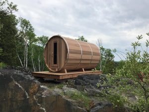 Panoramic View Barrel Saunas - Maxwell Garden Centre